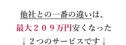 結婚式場開催費用の割引額福岡県No.1のブライダルカウンター!(2018年自社調べ)